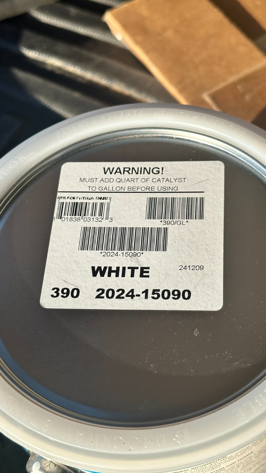 Olympic Epoxy Pool Coating WHITE (Catalyst included)