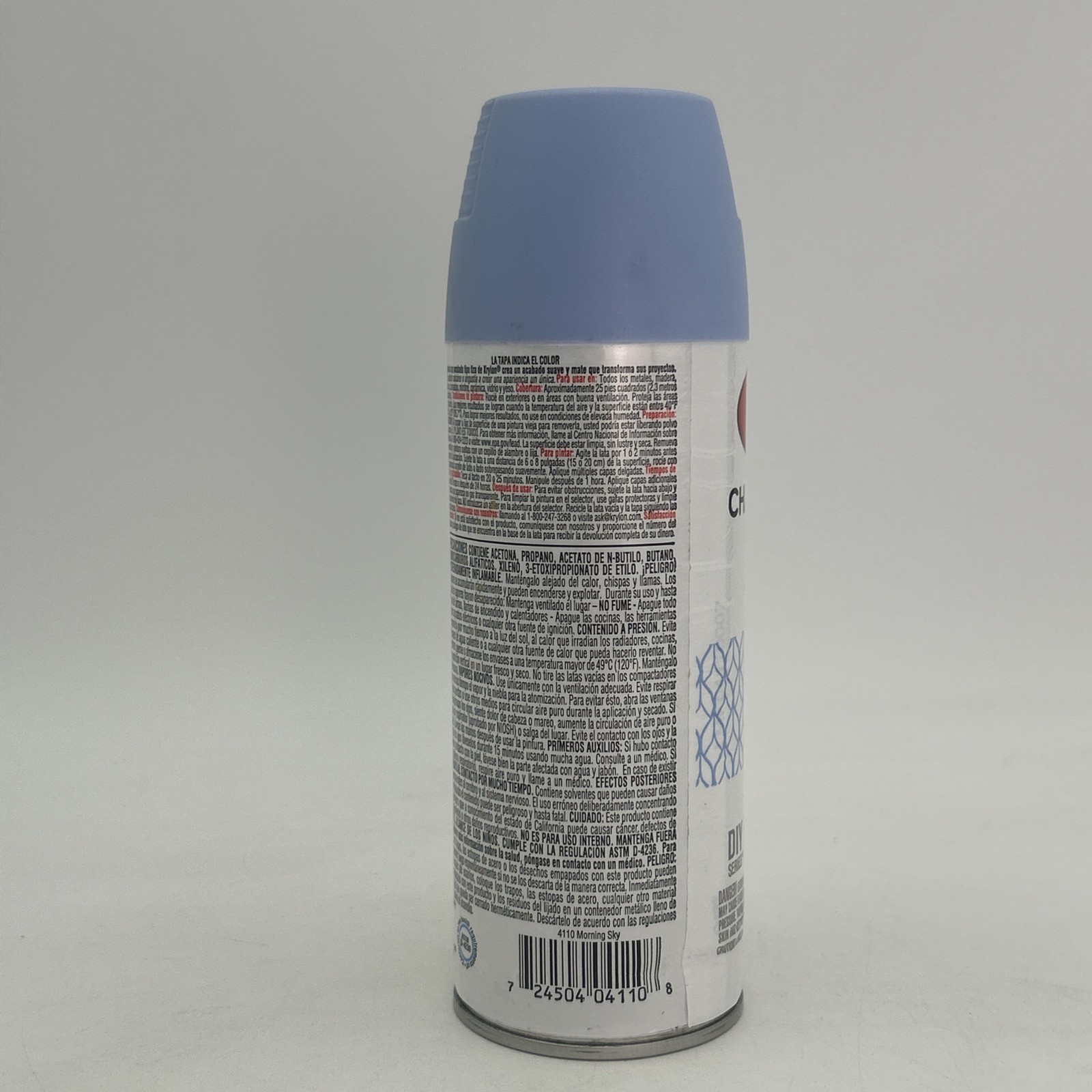 (2) Krylon Chalky Finish Spray Paint, Morning Sky, 12 Ounce / Brand New