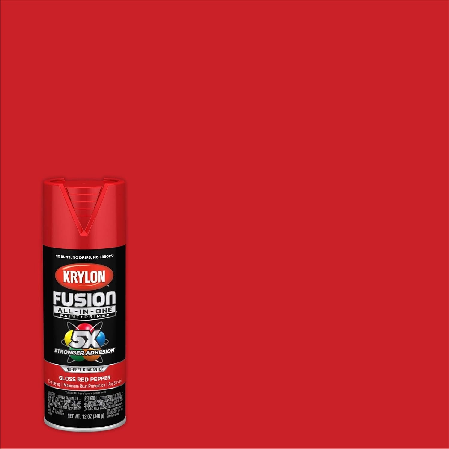 12 oz Rust Resistant Red Pepper Spray Paint – Perfect for Metal, Wood, & More!