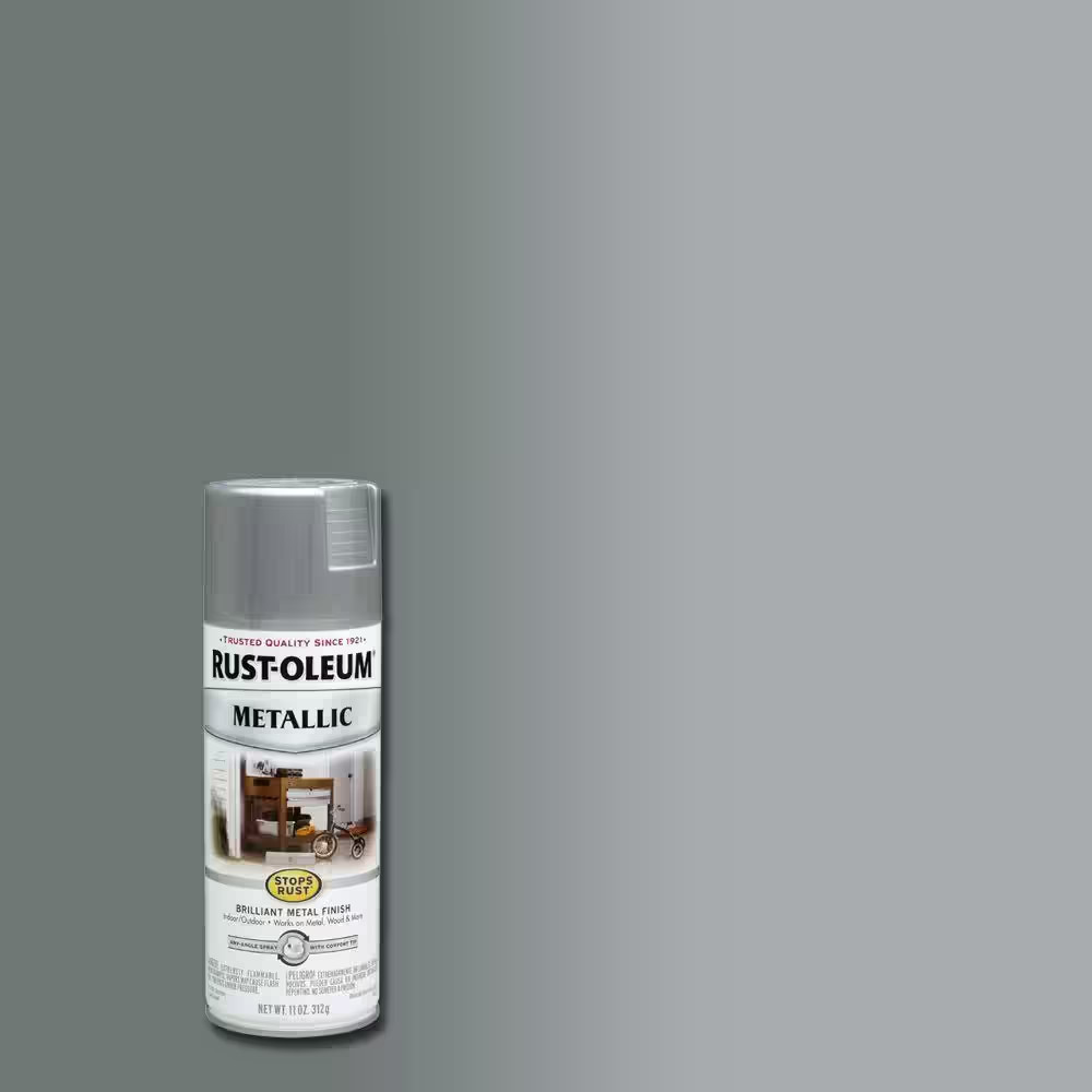 11 Oz. Metallic Silver Protective Spray Paint (6-Pack)