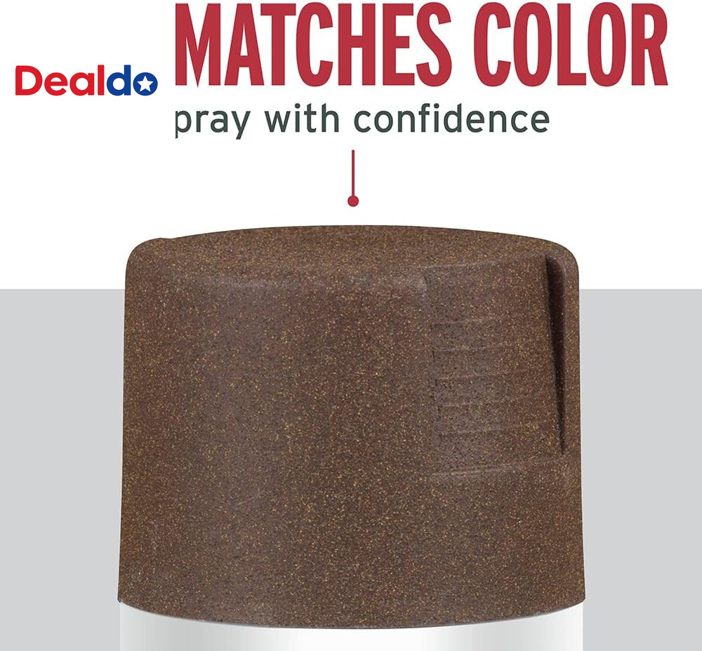 223523 Stops Rust Multi-Color Textured Spray Paint, 12 Ounce, Autumn Brown,Count