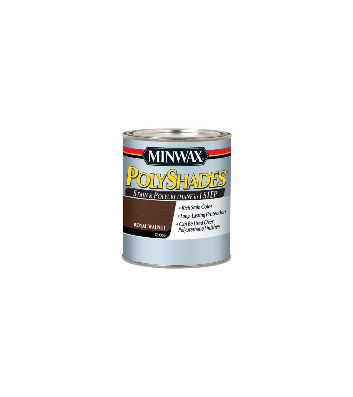 Minwax PolyShades Oil Based Wood Stain Dark Brown 1 Pint 242 Clearance
