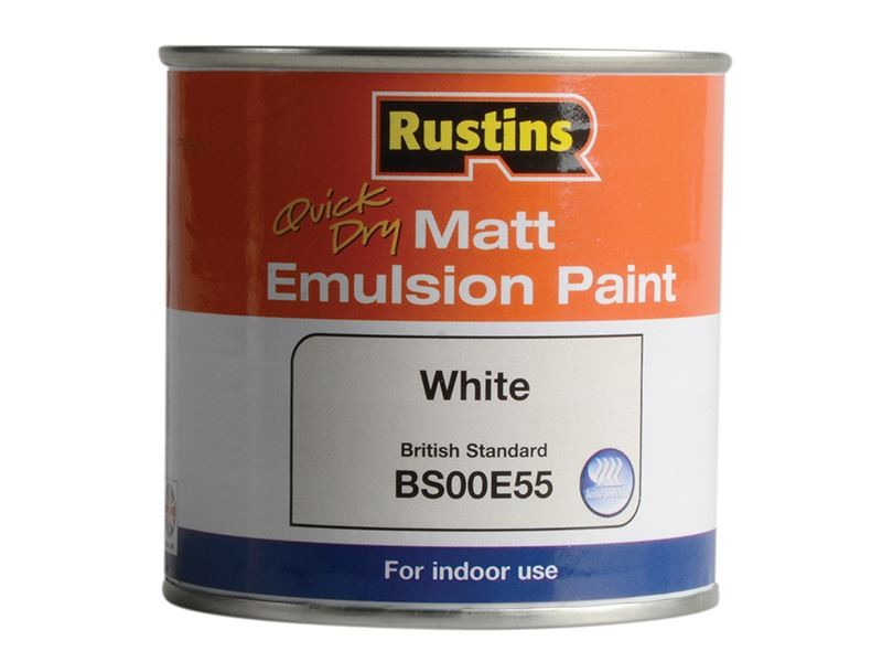 Rustins – White Matte Emulsion Paint