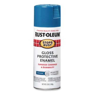 Rustoleum 7727830 Stops Rust Spray Paint Gloss Blue 12 Oz Can