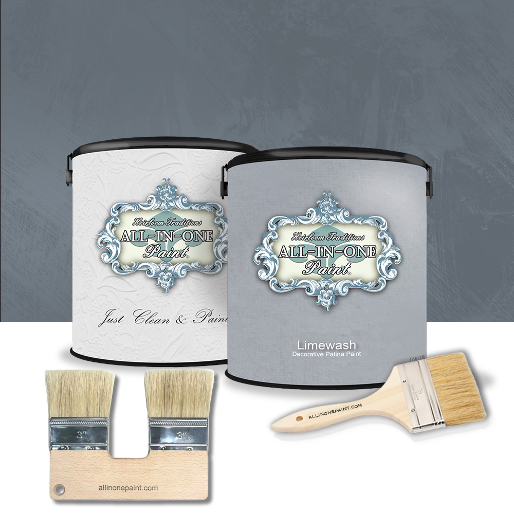 ALL-IN-ONE Paint Limewash Gallon Kit – Haven