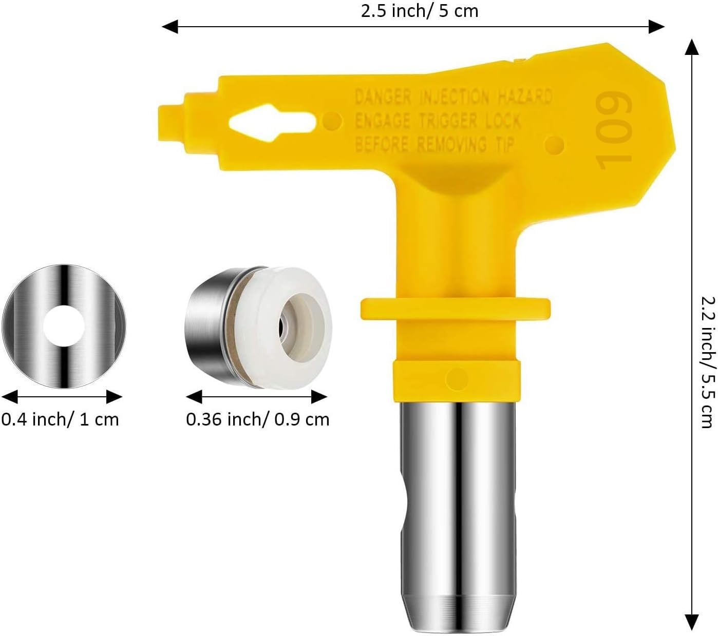 Reversible Airless Spray Tips for Airless Paint Sprayer (209)