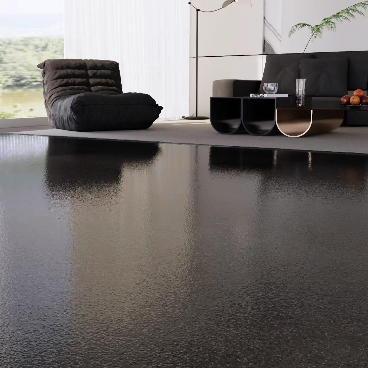 Epoxy Colored Sand Floor Paint, Epoxy Floor Paint High Gloss Marble Effect Co