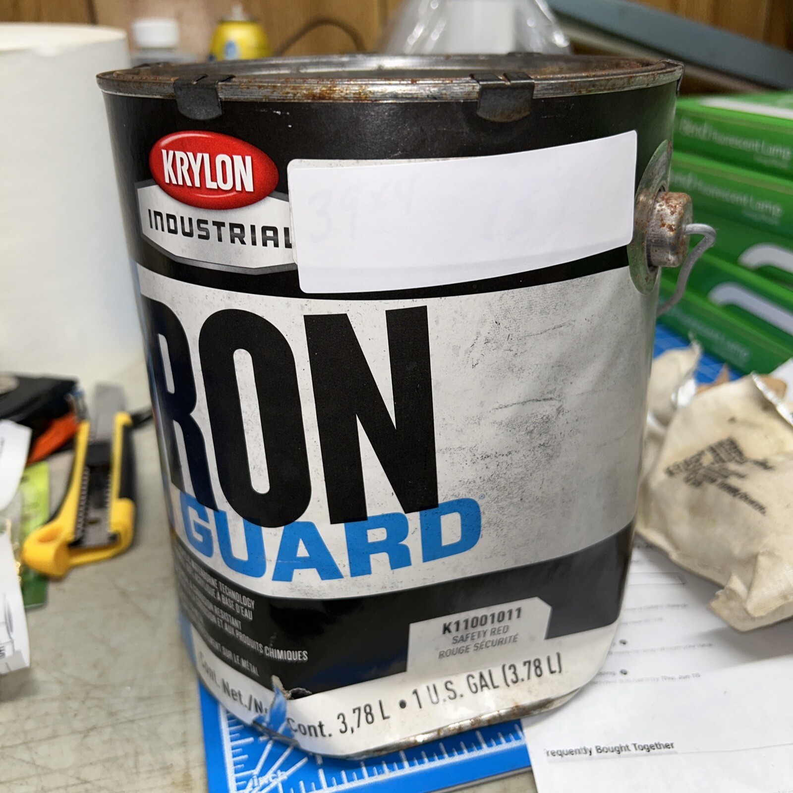 KRYLON K11001011 IRON GUARD. Interior/Exterior SAFETY RED 3VZJ3 👀 GR8 BUY