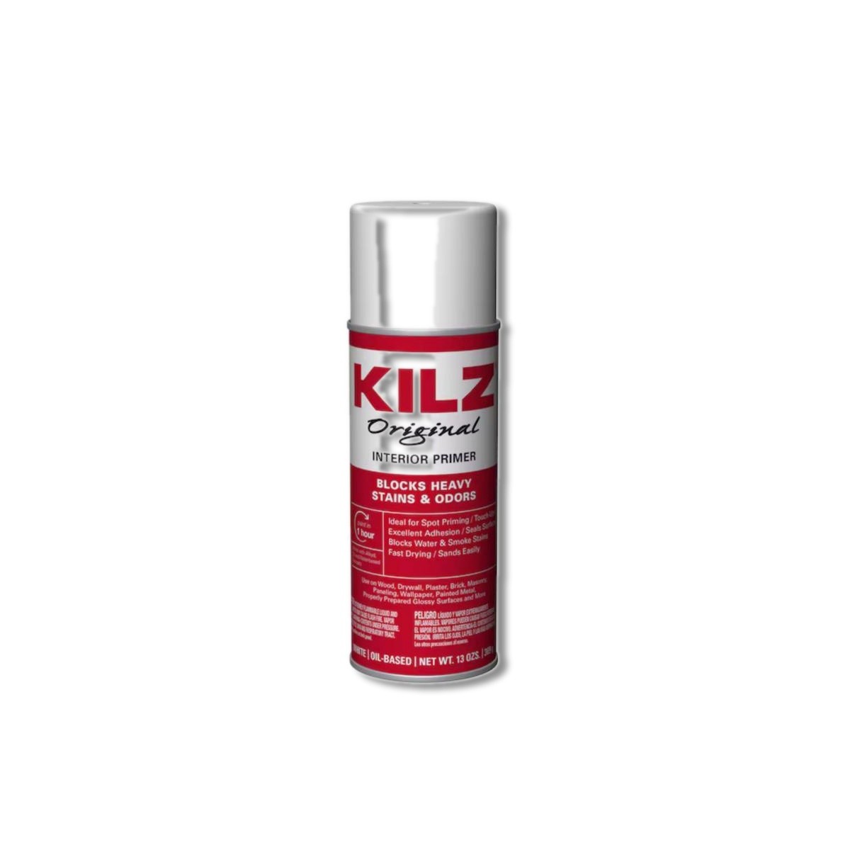 KILZ Original White Flat Oil-Based Aerosol Primer/Sealer 13 oz 10004/ 12 PK