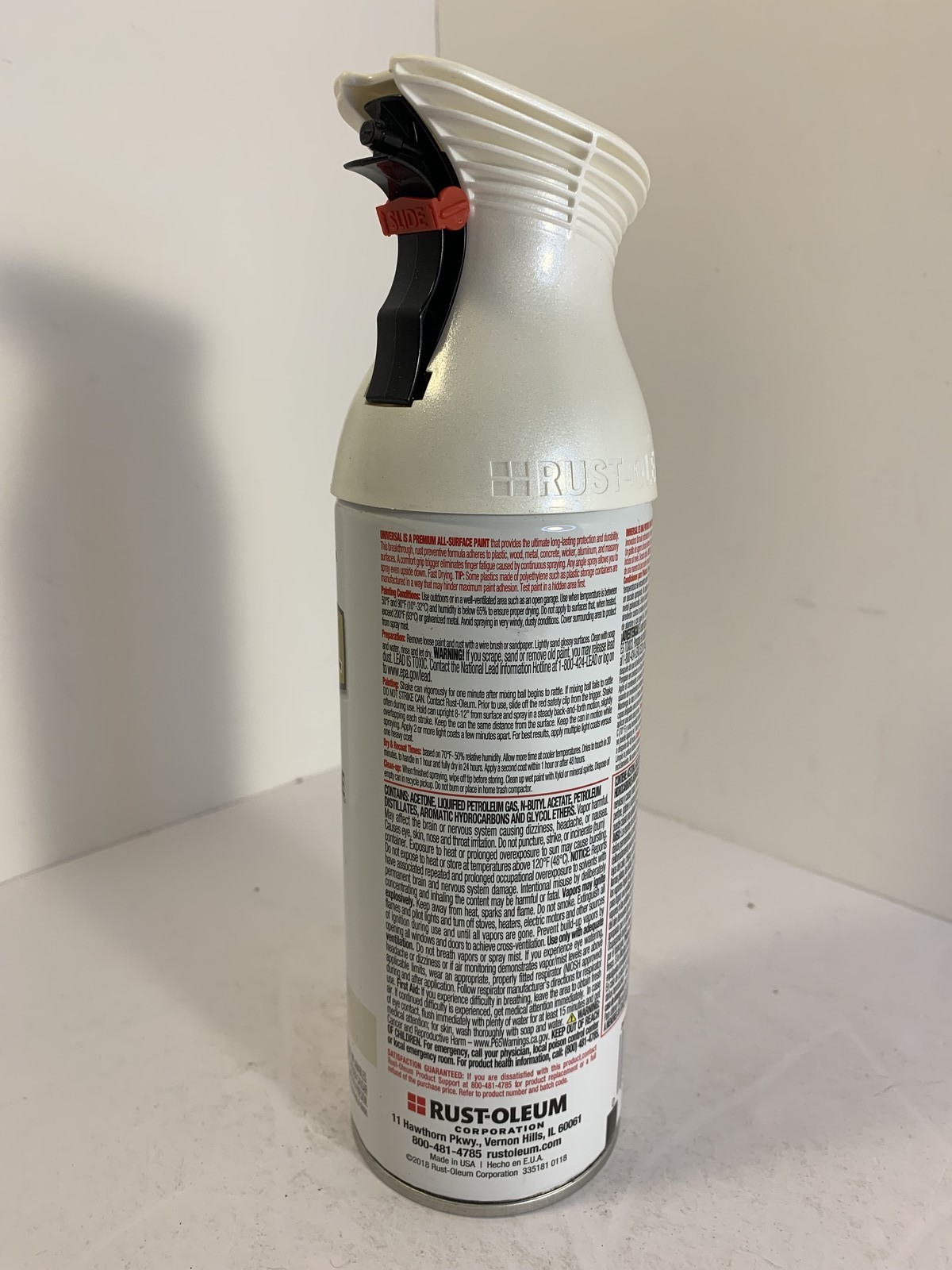 Rust-Oleum Universal Metallic Paint & Primer Pearl Mist 11oz Spray Can Any