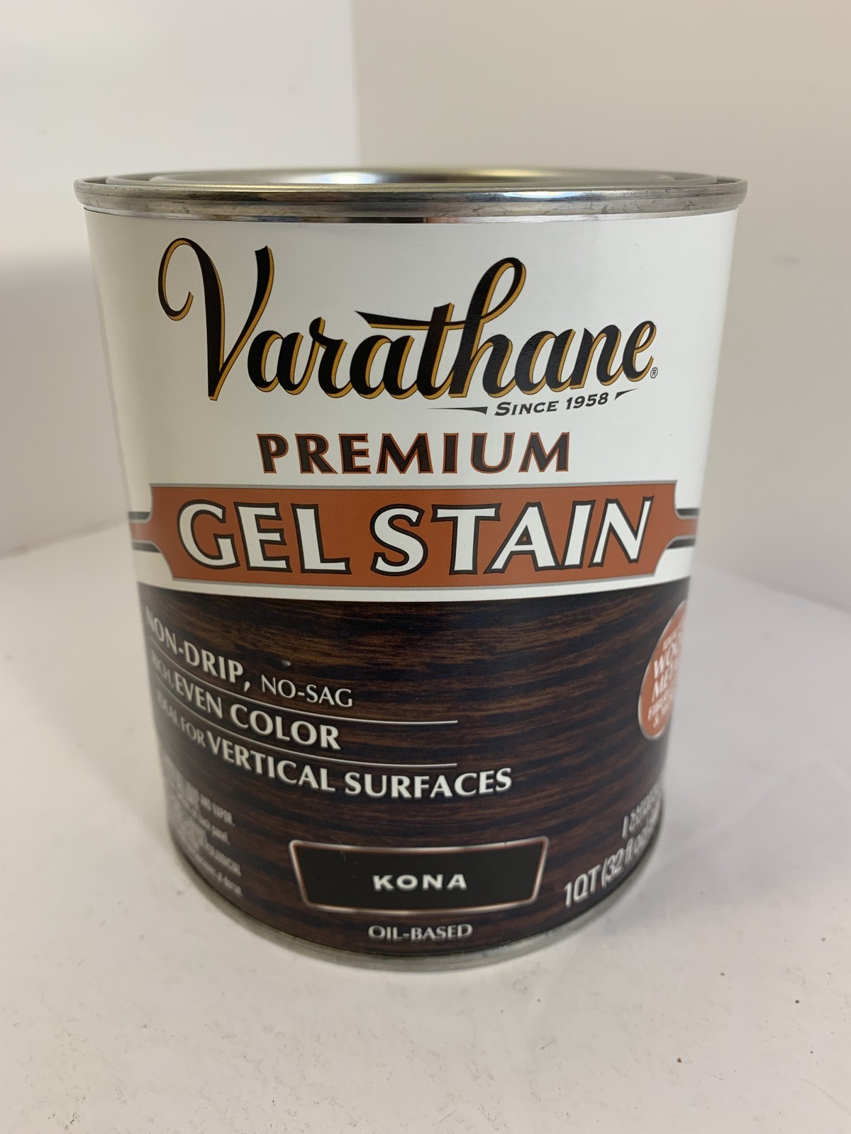 Varathane Premium Gel Stain – Kona – Oil-Based 1 Quart (32 fl oz) – New Sealed