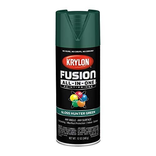 Hunter Green Spray Paint 12 Ounce Indoor Outdoor Strong Adhesion No Peel