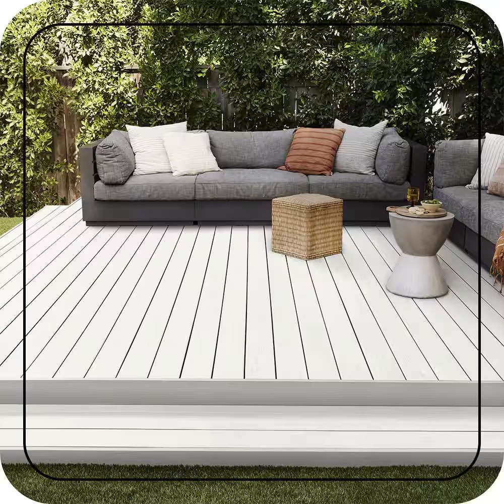 1 Gal. White Base Solid Color Waterproofing Exterior Wood Stain and Sealer