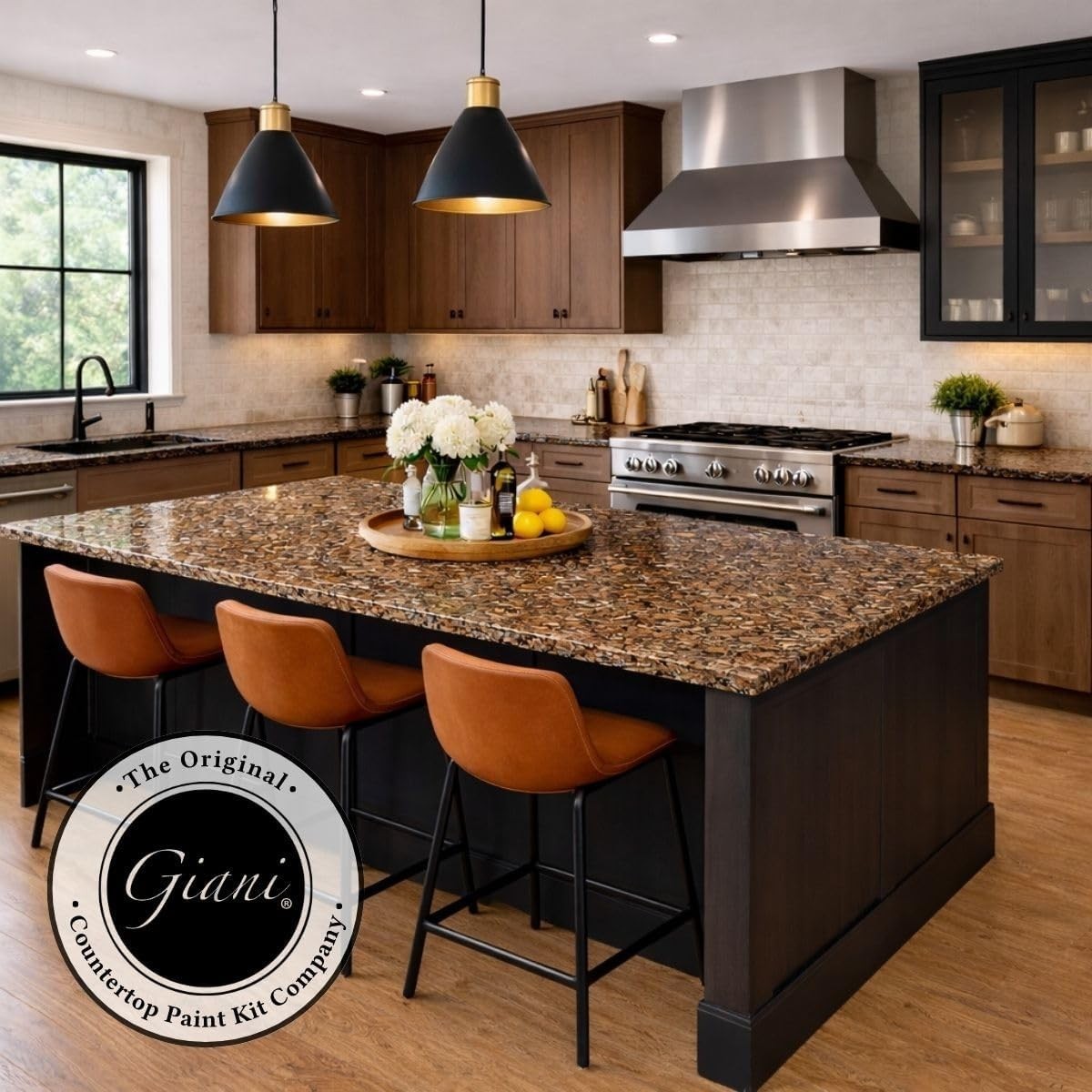 Brown Acrylic Countertop Paint Set – Easy Application