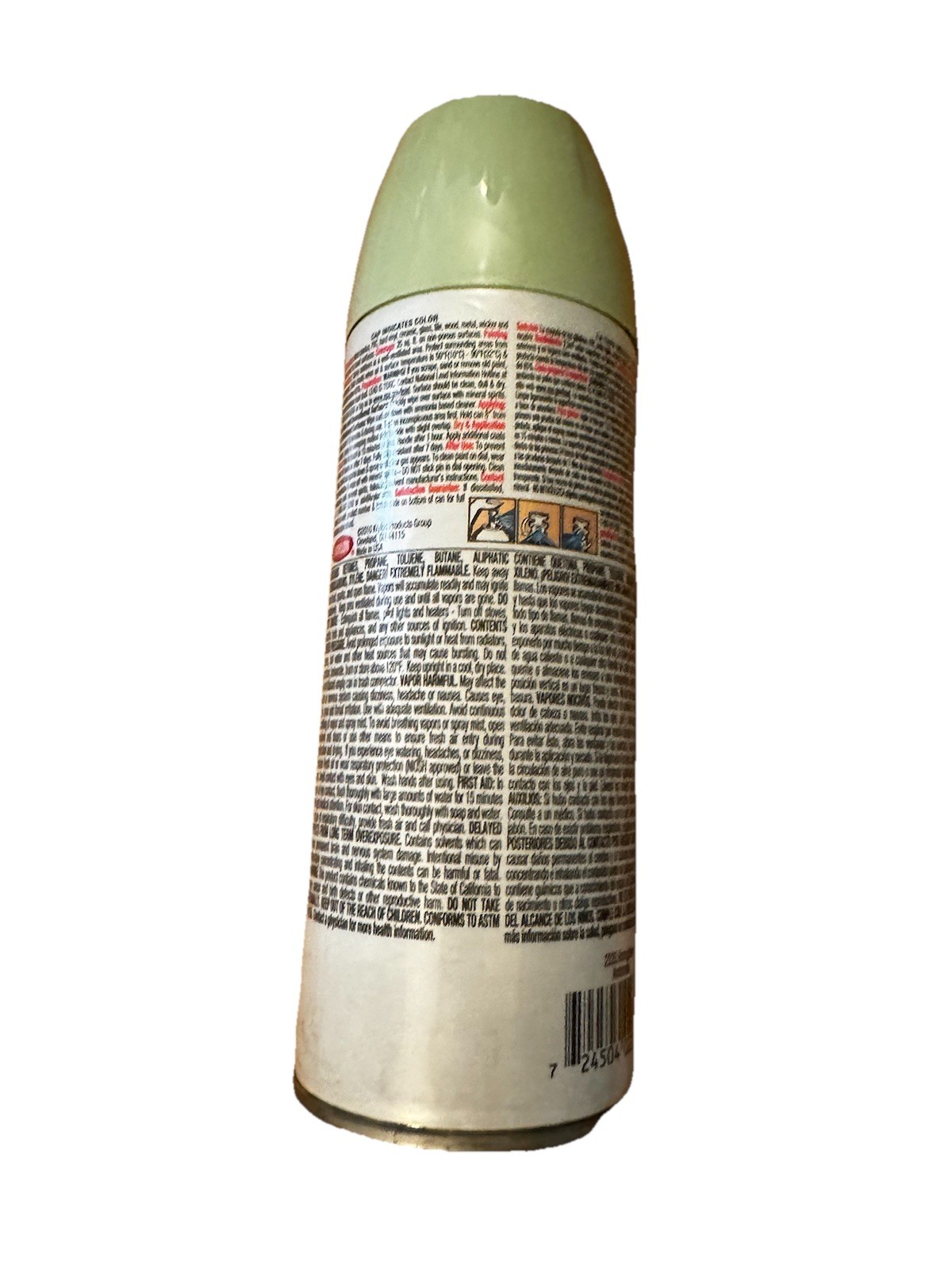 Krylon Fusion Spray Paint for Plastic Honeydew Ambrosia Gloss 2335