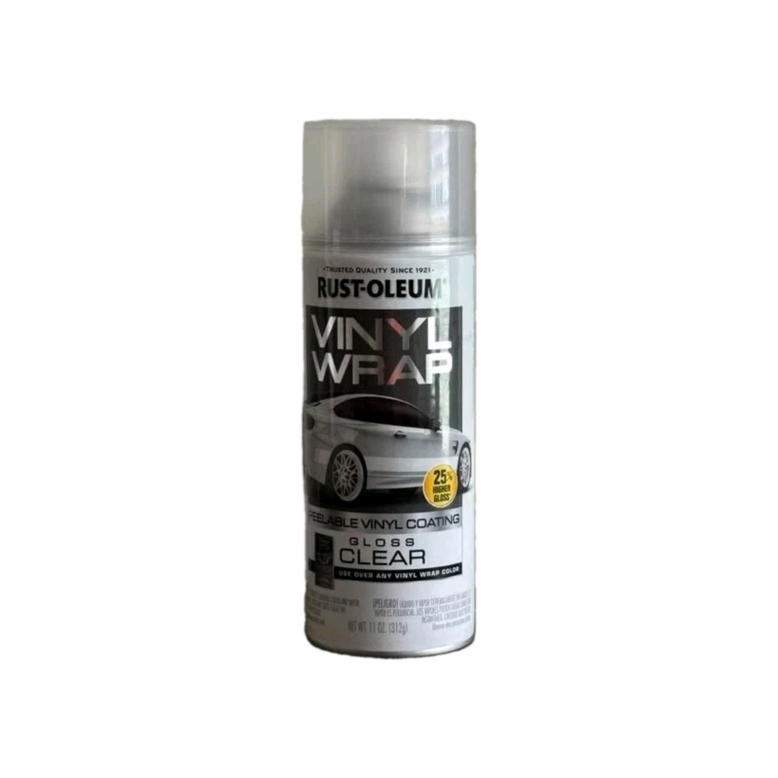 Rust-Oleum 363547 Vinyl Gloss Clear Coating 11 oz , Pack of 2