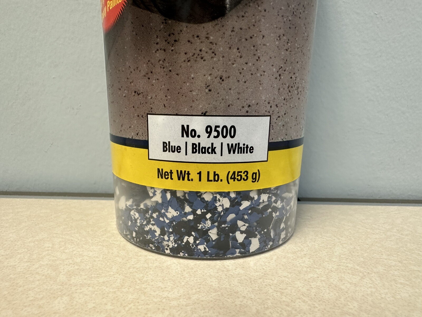 Sealkrete Epoxy-Seal Decorative Flakes, Epoxy Floor Flakes, Blue/Black/White, 1#