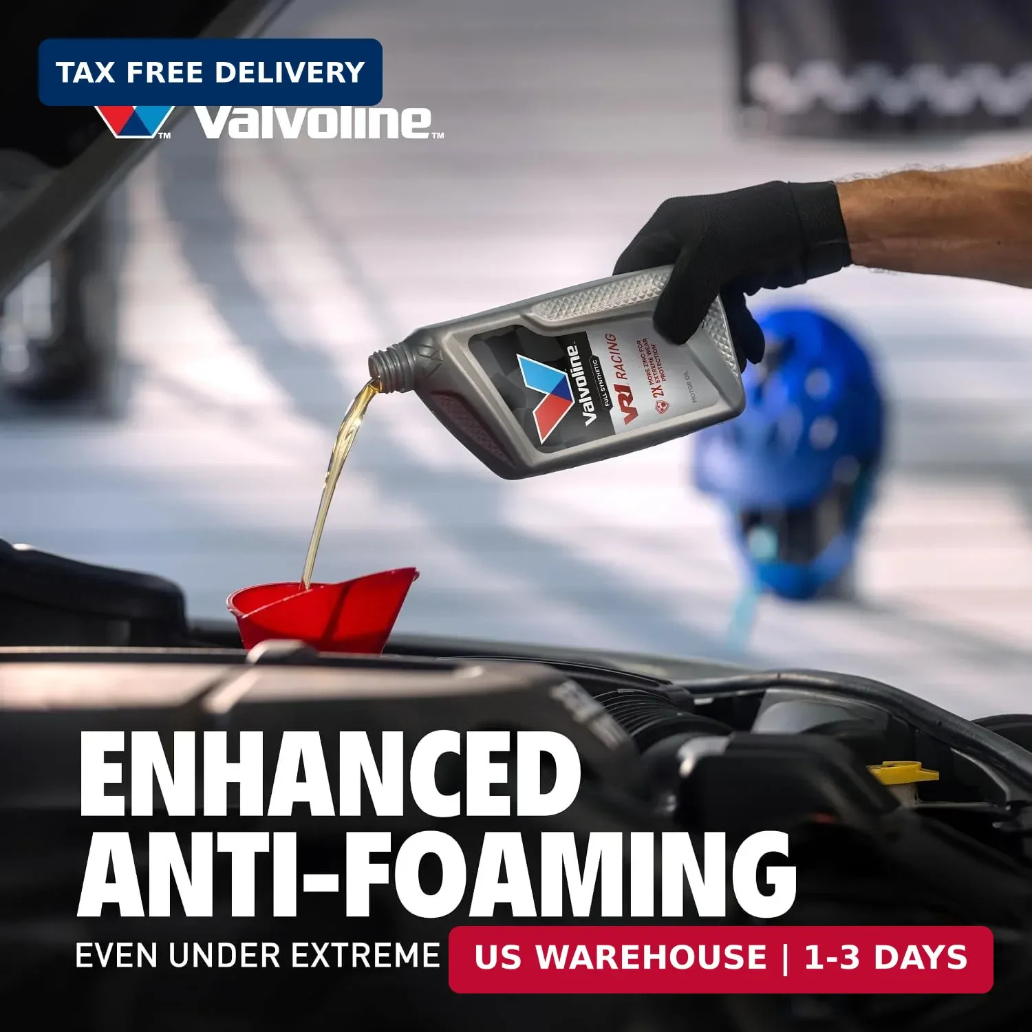 Valvoline VR1 Racing Synthetic SAE 20W-50 Motor Oil 1 QT, Case of 6