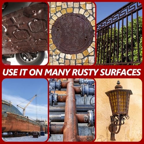 Rust Converter & Metal Primer, 141 Fl Oz Black Rust Inhibitor Black-141 FL OZ