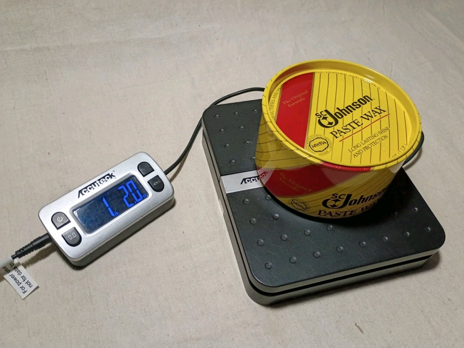 SC JOHNSON Paste Wax 16 Oz. 85% Full