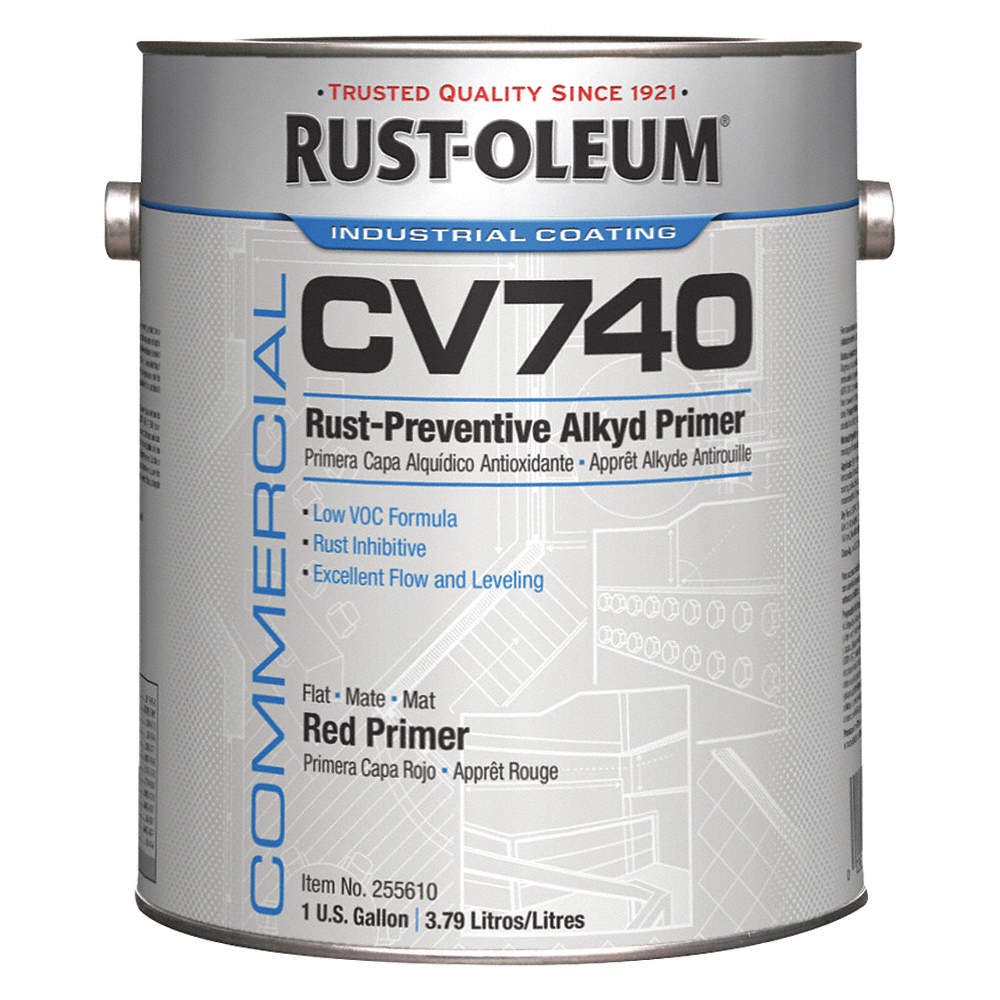 RUST-OLEUM 255610 1 GAL 100 VOC DTM Primer Red 6DNW5