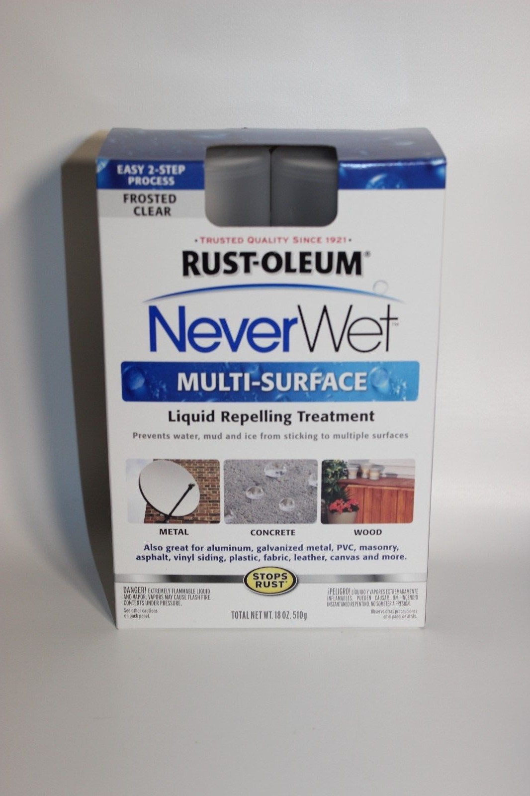 NEW rust-oleum neverwet 2 part kit!