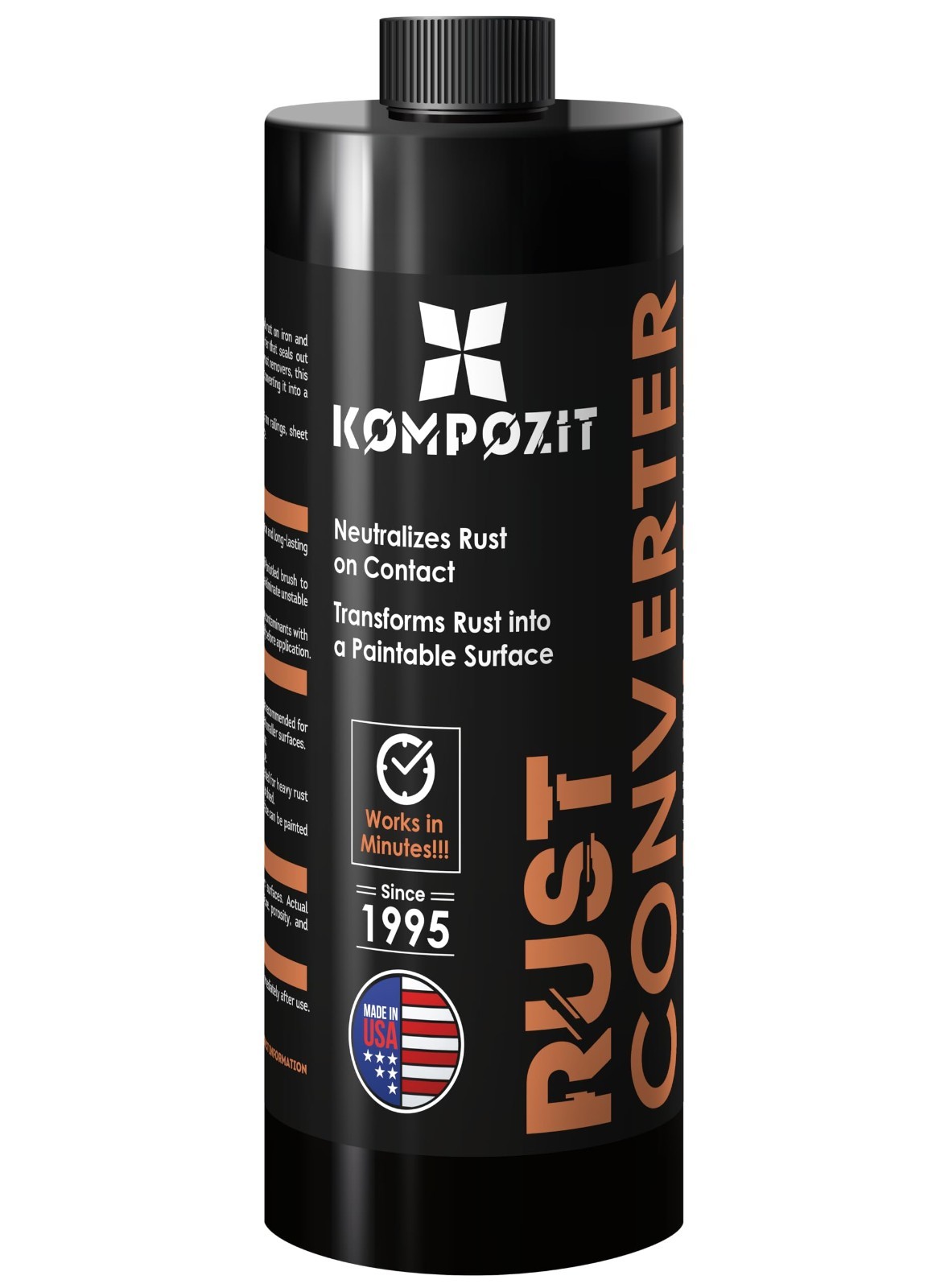 Rust Converter for Metal – Plant-Based Rust Reformer & Neutralizer, Odorless Tre