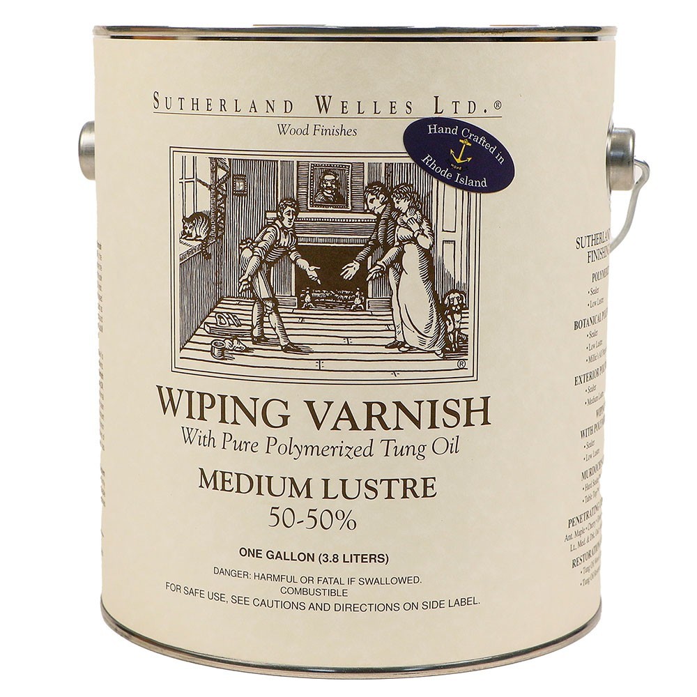 Sutherland Welles Ltd.: Wiping Varnish Medium Lustre – Gallon
