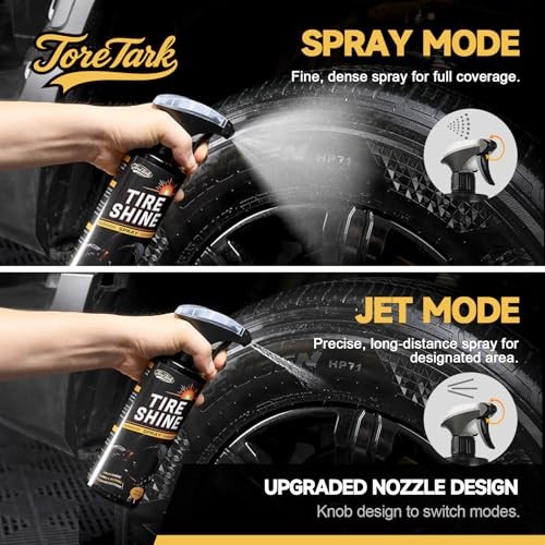 Tire Shine Spray, Ceramic Tire Coating, Not a Dressing6 16 Fl Oz (Pack of 1) 1