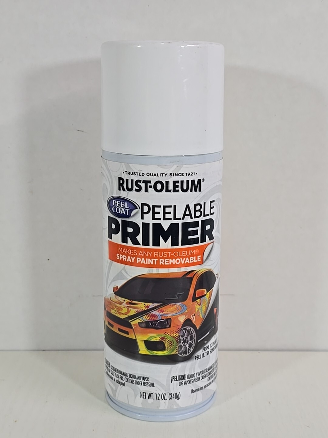 Rust-Oleum Peelable Removable Primer 12 OZ Spray Can Peel Coat NEW