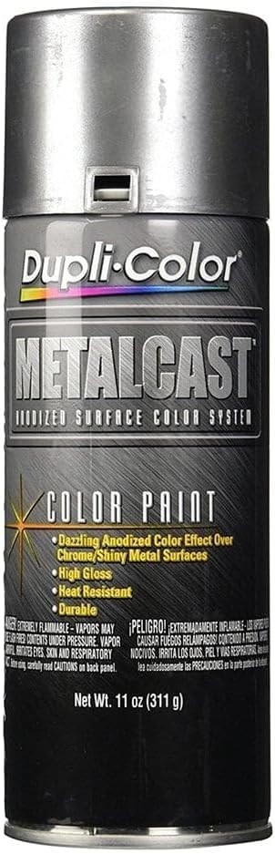 Dupli-Color: MC206 Metalcast Black Smoke Anodized Coating Spray – 11 oz
