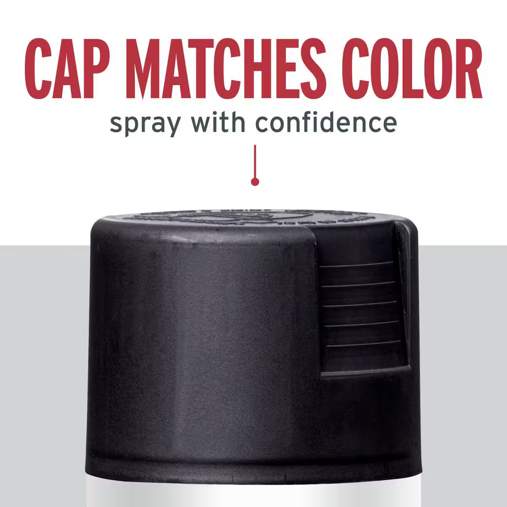 12 Oz. Protective Enamel Satin Black Spray Paint