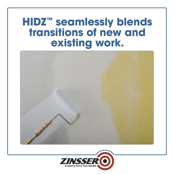 Zinsser 373693 Hidz Multi-Purpose Primer And Sealer, White, Tintable, 1 Qt