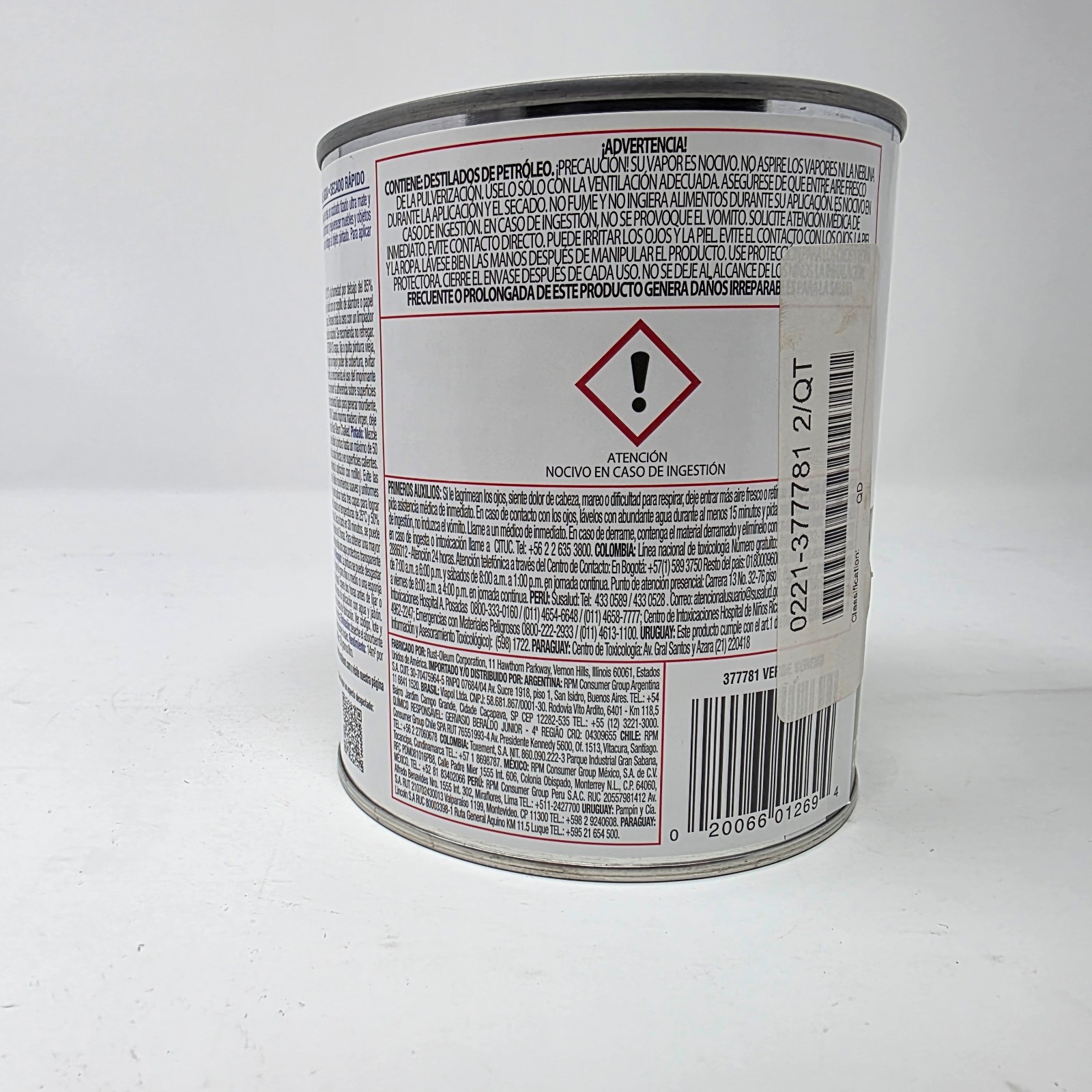 Rust-Oleum Chalked Ultra Matte Verde Sereno ( Serene Green) Chalk Paint Quart
