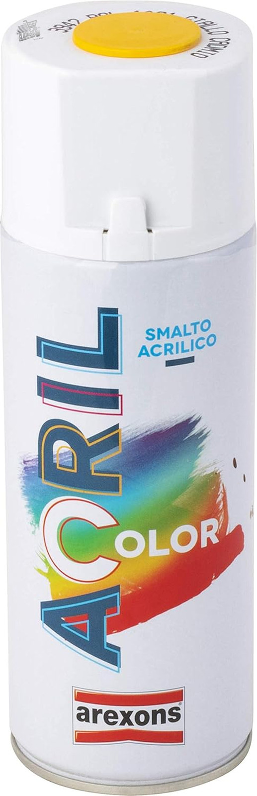 Cadmium Yellow Spray Polish RAL 9005 400ml Acrylic Paint Metal Wood Wall Fa