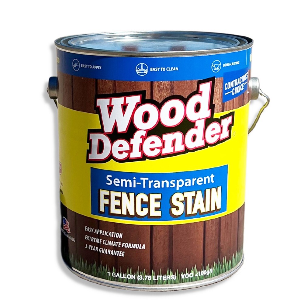 Wood Defender Semi-transparent Fence Stain DARK SIERRA gallon