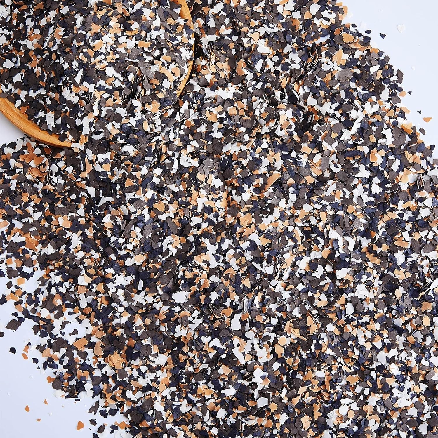 Acrylic Decorative Epoxy Flakes – 1.5lb Color Blend for Indoor/Outdoor Makeover