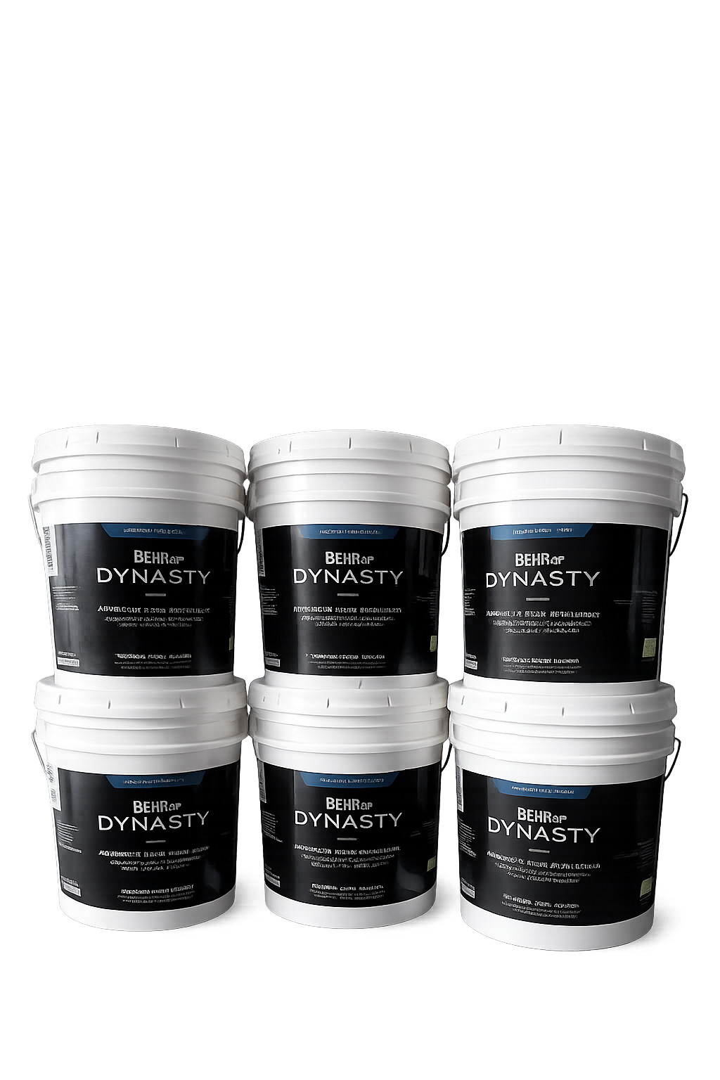 BEHR DYNASTY 5 Gal Ultra Pure White Satin Interior Paint & Primer 765005 New