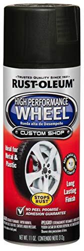 Rust Oleum High Performance Wheel Coating Matte Black 11Oz Rust Preventative …