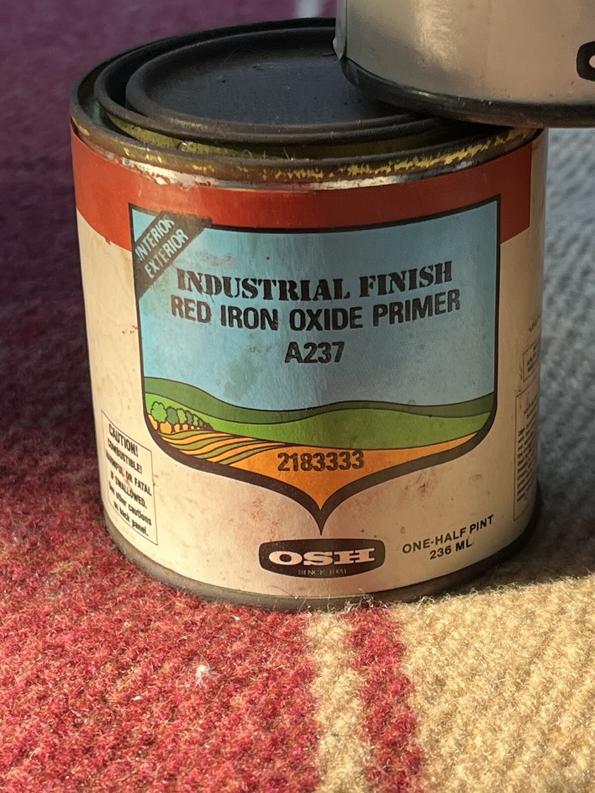 OSH. Orchard Supply Hardware Half-pint Paint.