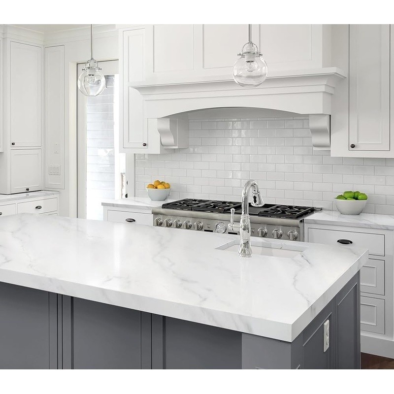 Countertop Paint Kit Epoxy Topcoat Durable Glossy Finish 35sqft Interior Use