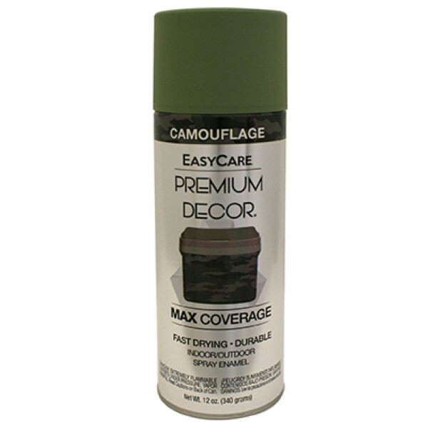 EasyCare PDS182-AER Premium Decor Camouflage Military Green Spray Paint