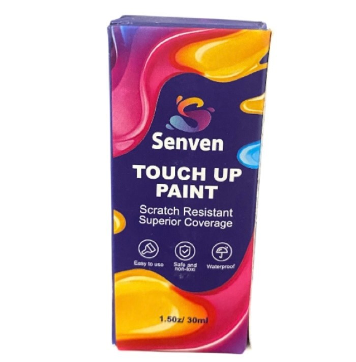 Senven White Touch Up Paint Scratch Resistant Waterproof 1.5 Fl Oz