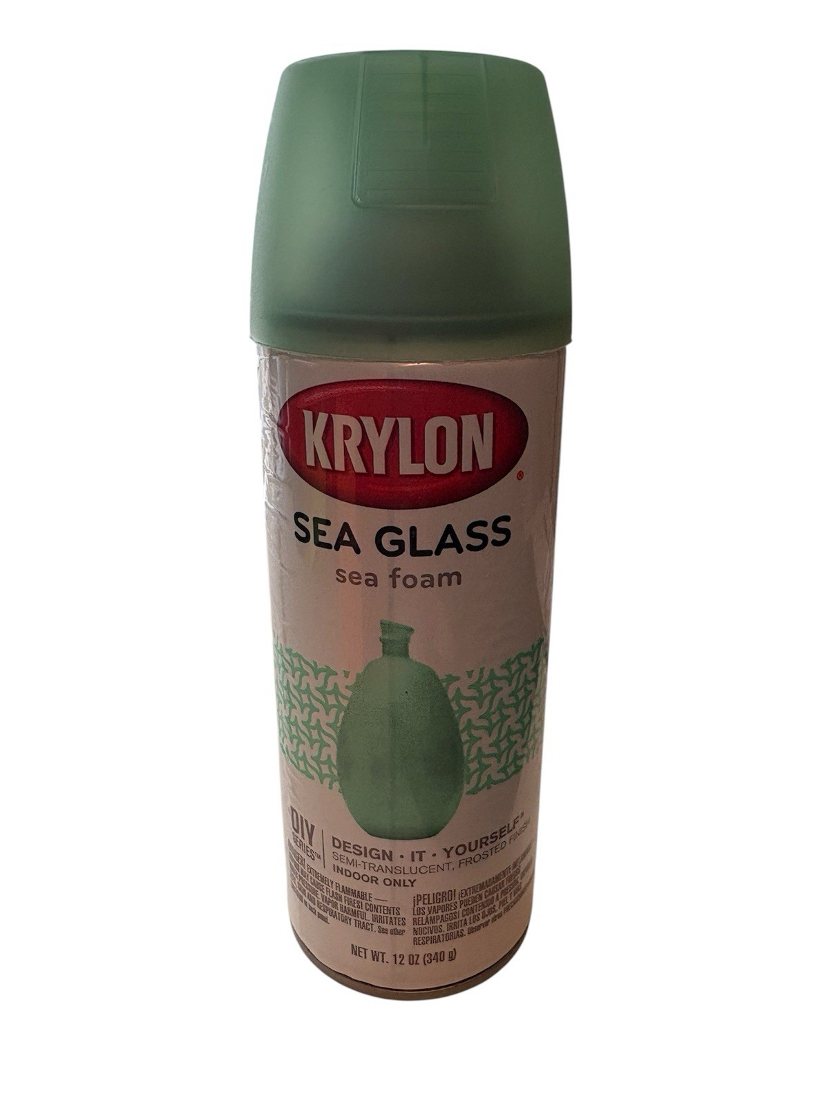 Krylon K09055007 Sea Glass Paint, Sea Foam, 12 Ounce New