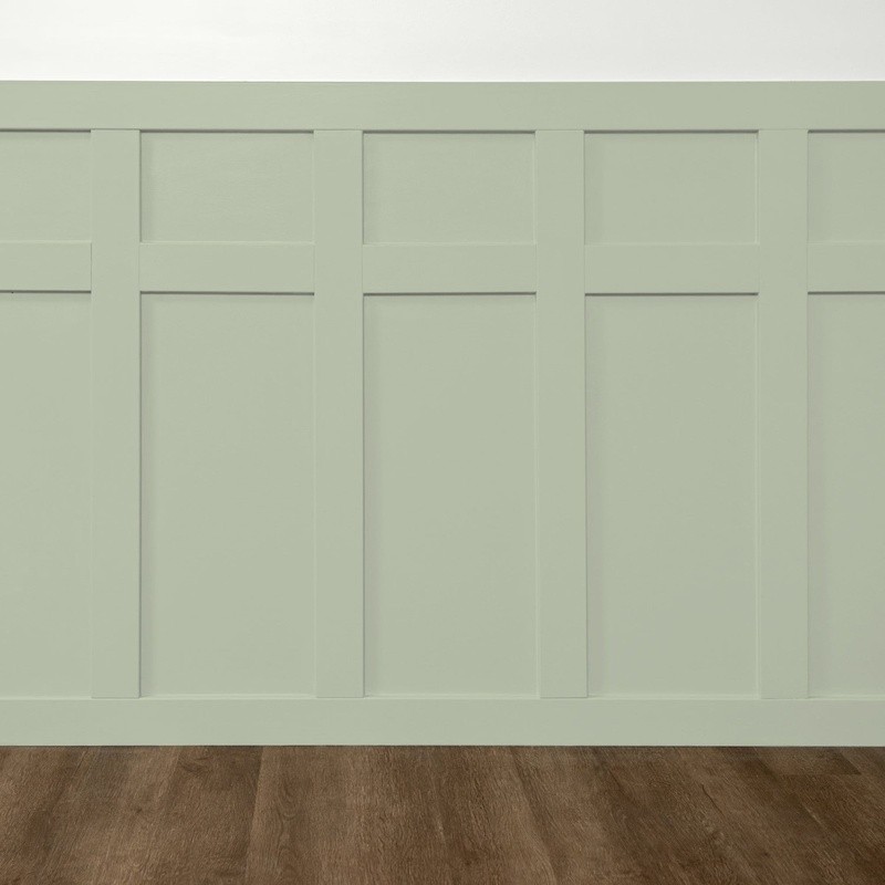 Light Sage Interior Paint Semi-Gloss Low VOC Quick Dry Excellent Coverage 1 Gal