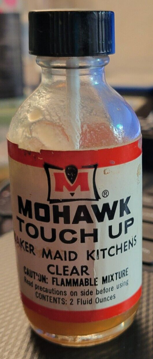 Quaker Maid Kitchens MOHAWK TOUCH UP CLEAR PAINT FINISHING Collectible Item