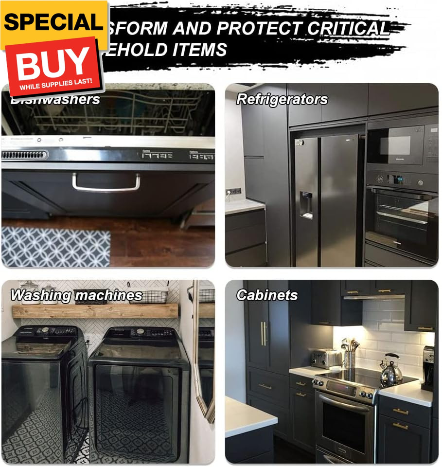 Black Appliance Touch Up Paint, Appliance Paint – High Gloss Paint Touch Up for