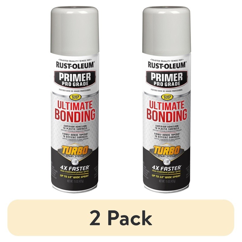 Automotive Turbo Pro Grade Bonding Primer Spray Plastics Metal Fiberglass New
