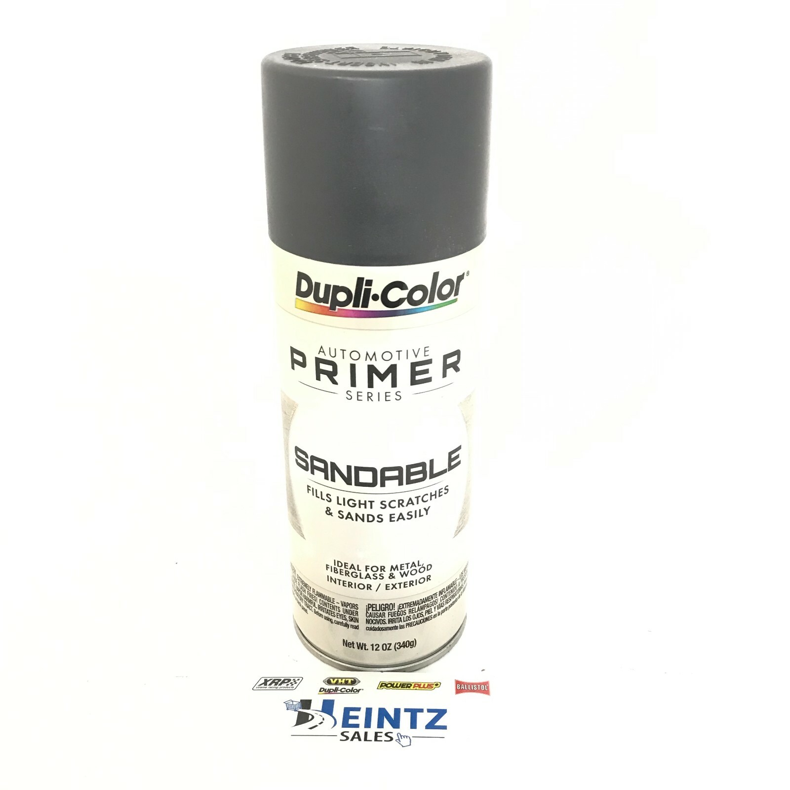 Duplicolor DAP1692 GRAY HOT ROD Sandable Filler Primer – 12 oz