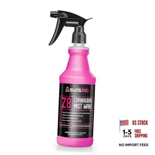 Z8 Carnauba Mist Wax – High Gloss Shine & UV Protection – Fast Water Beading